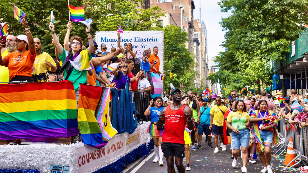 Pride float