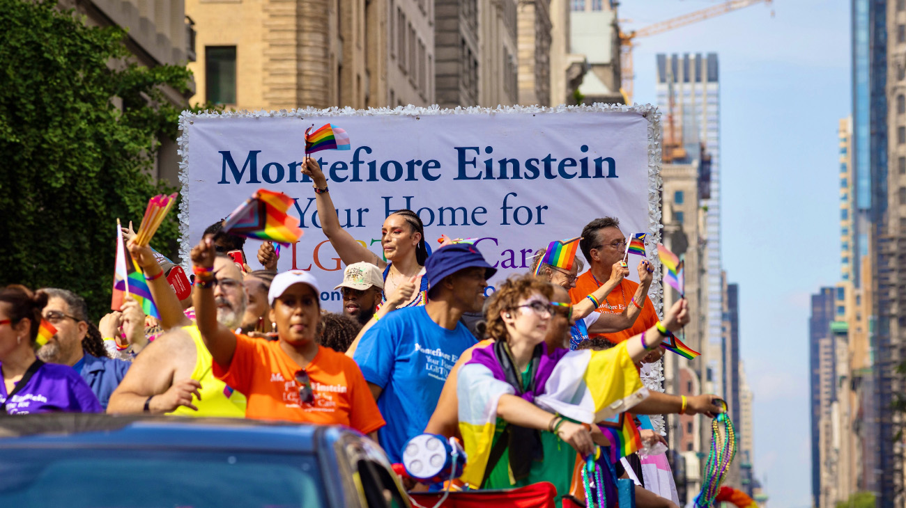 Montefiore Einstein float